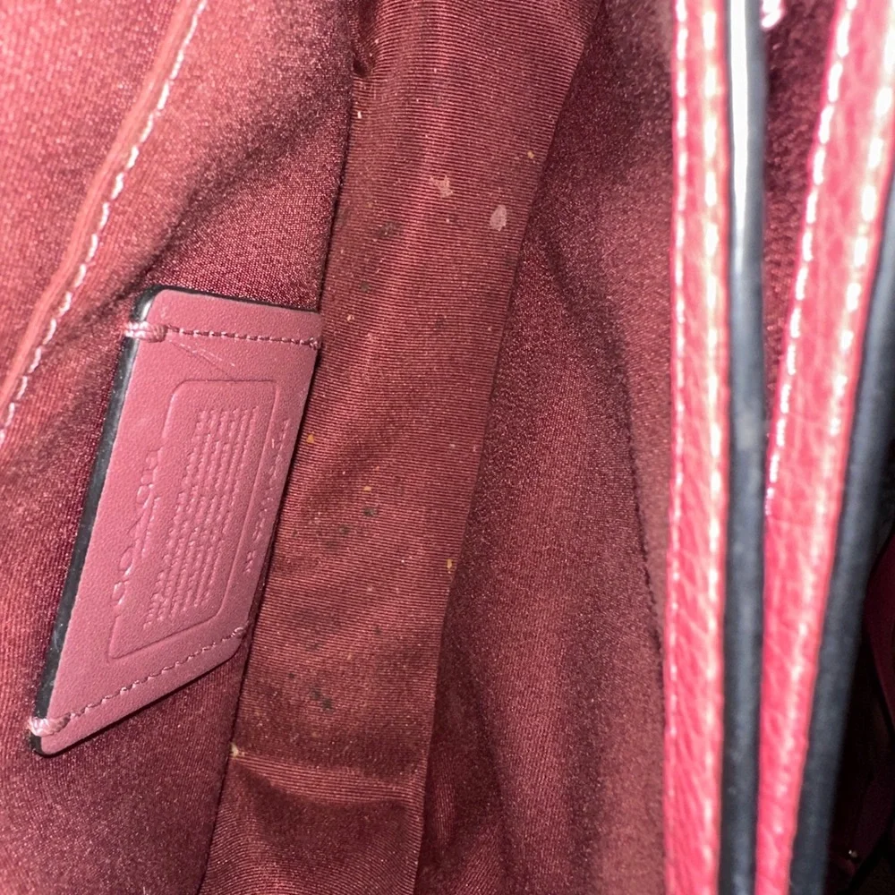 Coach pink Leather Crossbody Bag - Picture 5 of 6